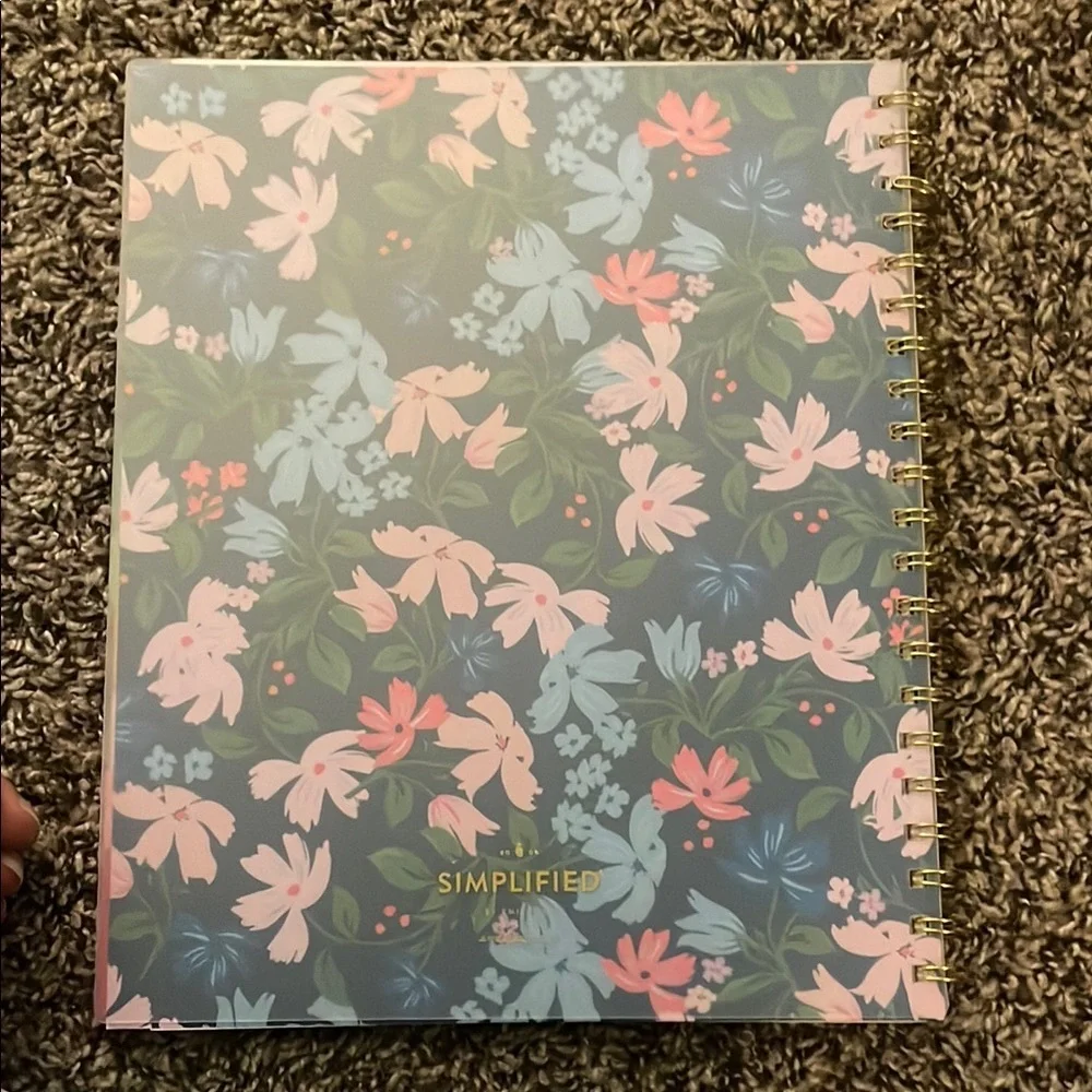 Simplified Planner - Floral Design